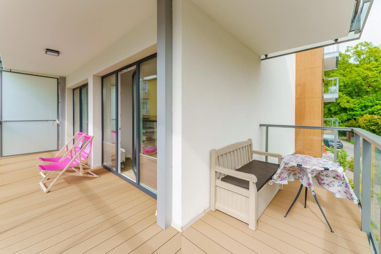 Ustronie Apartments 20 M Do Plazy ウストロニエ・モルスキエ エクステリア 写真